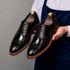 Morano Wingtip Brogue Derby for Men - Goodyear Welted Full-Grain Leather Shoes