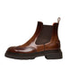 Monvalle Brogued Lug Chelsea Chelsea Boot for Men - Brogued Chelsea Boots
