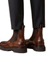 Monvalle Brogued Lug Chelsea Chelsea Boot for Men - Brogued Chelsea Boots