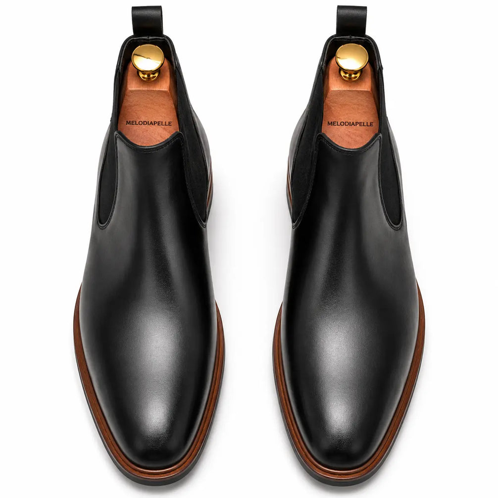 Mirage Chelsea Boot for Men - Goodyear Welted Full-Grain Leather Boots