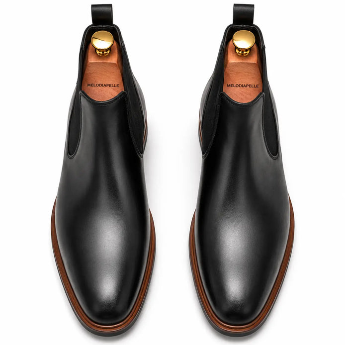 Mirage Chelsea Boot for Men - Goodyear Welted Full-Grain Leather Boots