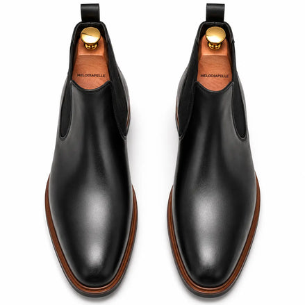 Mirage Chelsea Boot for Men - Goodyear Welted Full-Grain Leather Boots