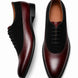 Montrachet Two-Material Block-Heel Oxford for Men - Leather and Suede Dress Shoes