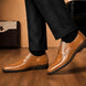 Mortlach Studded Apron Derby for Men - Goodyear Welted Leather Formal Shoes