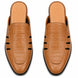 Molveno Croc-Embossed Slit Mule for Men - Backless Block-Heel Slip-On Shoes