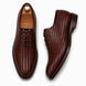 Morrigan Full-Woven Oxford for Men - Handmade Basket-Weave Leather Dress Shoes