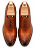 Maverick II Woven Wingtip Brogue Oxford for Men - Goodyear Welted Leather Shoes