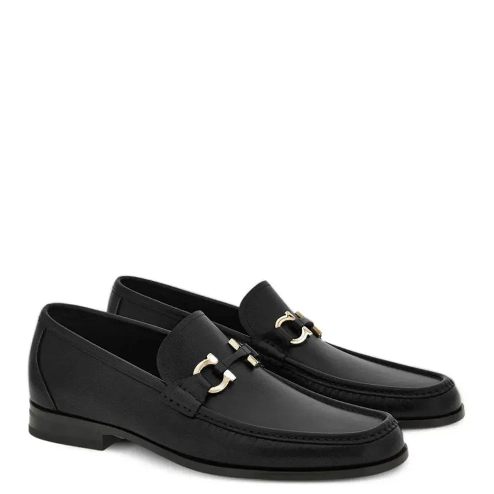 Montabone Perforated Horsebit Loafer for Men - Leather Bit Loafers