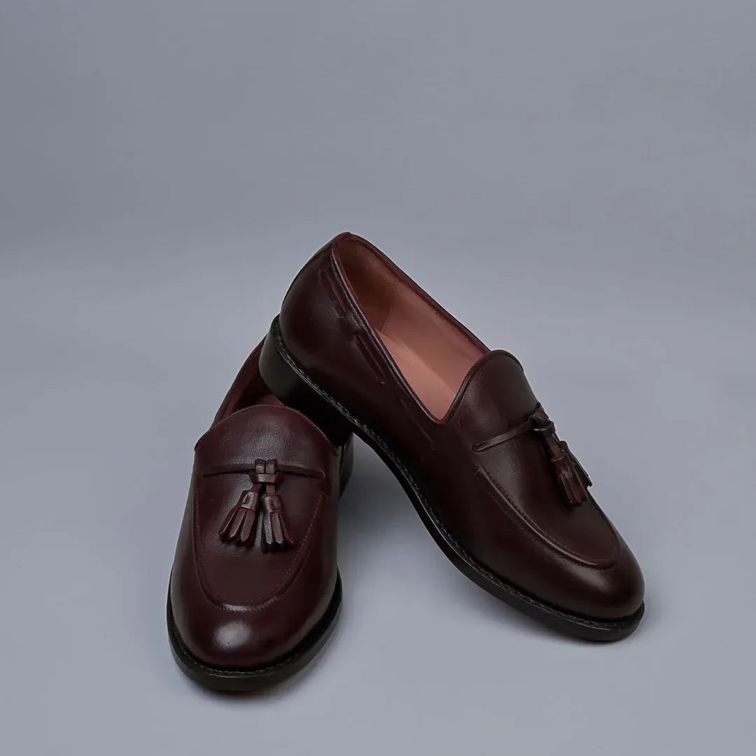 Millesimo Polished Tassel Loafer for Men - Leather Tassel Loafers