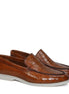Manlleu Croc Venetian Slip-On Loafer for Men - Croc-Embossed Slip-On Loafers