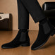 Moorgate Suede Chelsea Boot for Men - Goodyear Welted Leather Chelsea Boots