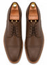 Max Cap-Toe Derby for Men - Nubuck Goodyear Welted Leather Shoes