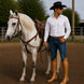 Verona Men's Patent-Top Polo & Horse Riding Boots – Black Leather Competition Boots