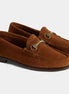 Montesano Suede Horsebit Loafer for Men - Suede Horsebit Loafers