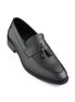 Moniga Perforated-Vamp Tassel Loafer for Men - Leather Tassel Loafers