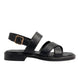 Montalenghe Classic Cross-Strap Sandal for Men - Back-Strap Leather Sandals