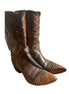 Mapimi Studded Wingtip Cowboy Boot for Men - Vintage Western Boots