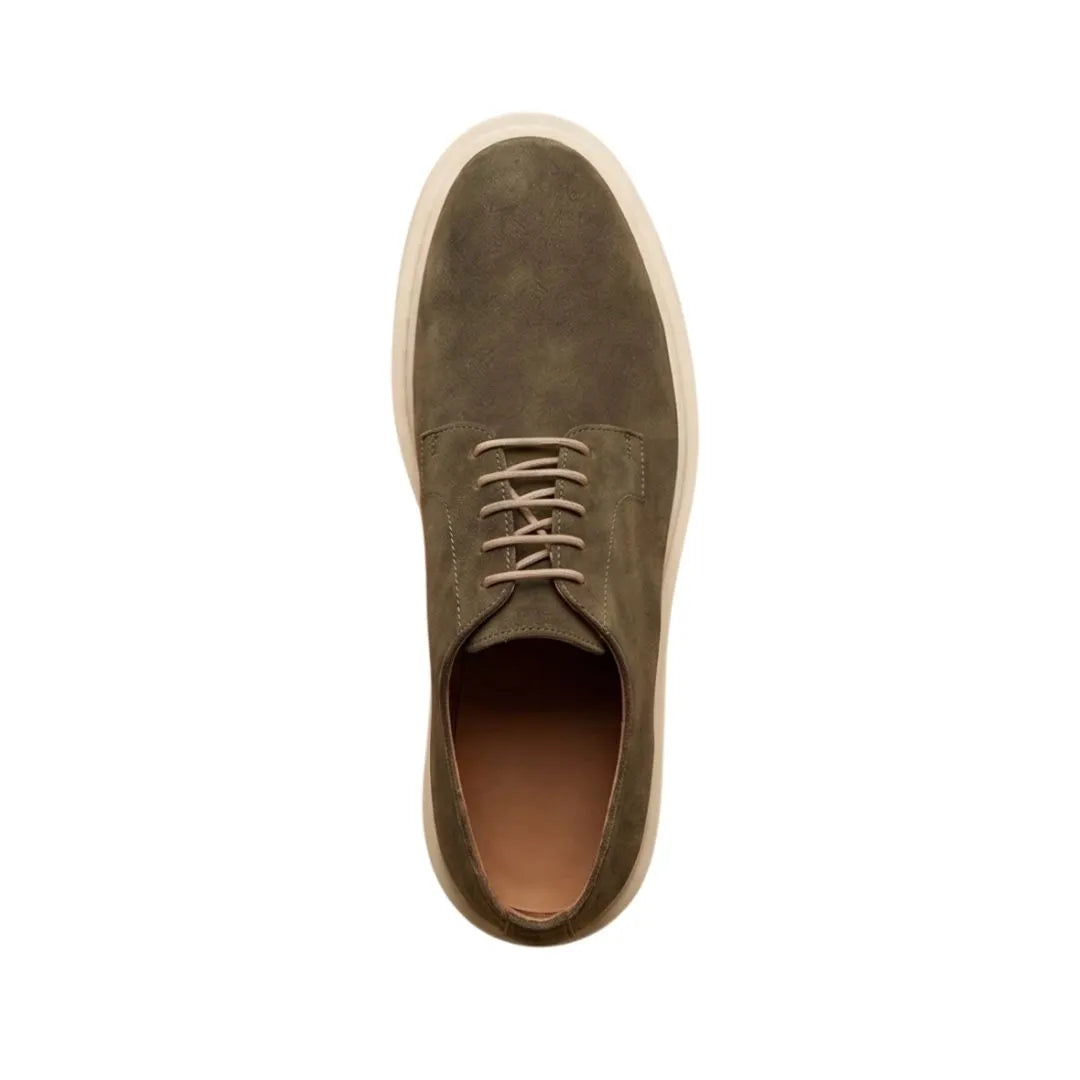 Monteviale Suede Platform Derby for Men - Suede Derby Shoes