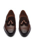 Monguelfo Suede-Vamp Wingtip Tassel Loafer for Men - Two-Material Tassel Loafers
