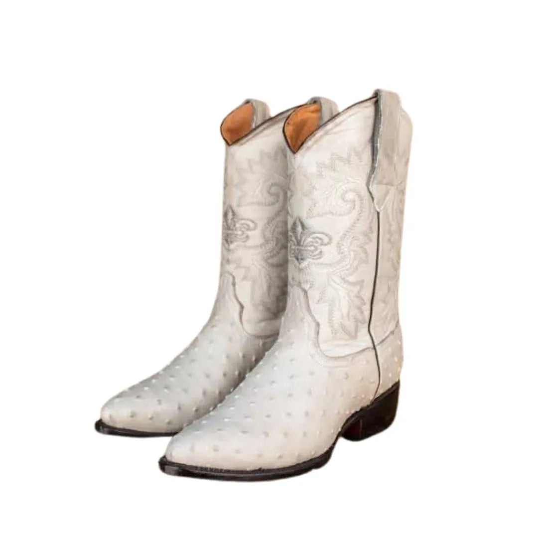 Mascota Ostrich-Embossed Cowboy Boot for Men - Exotic-Look Cowboy Boots