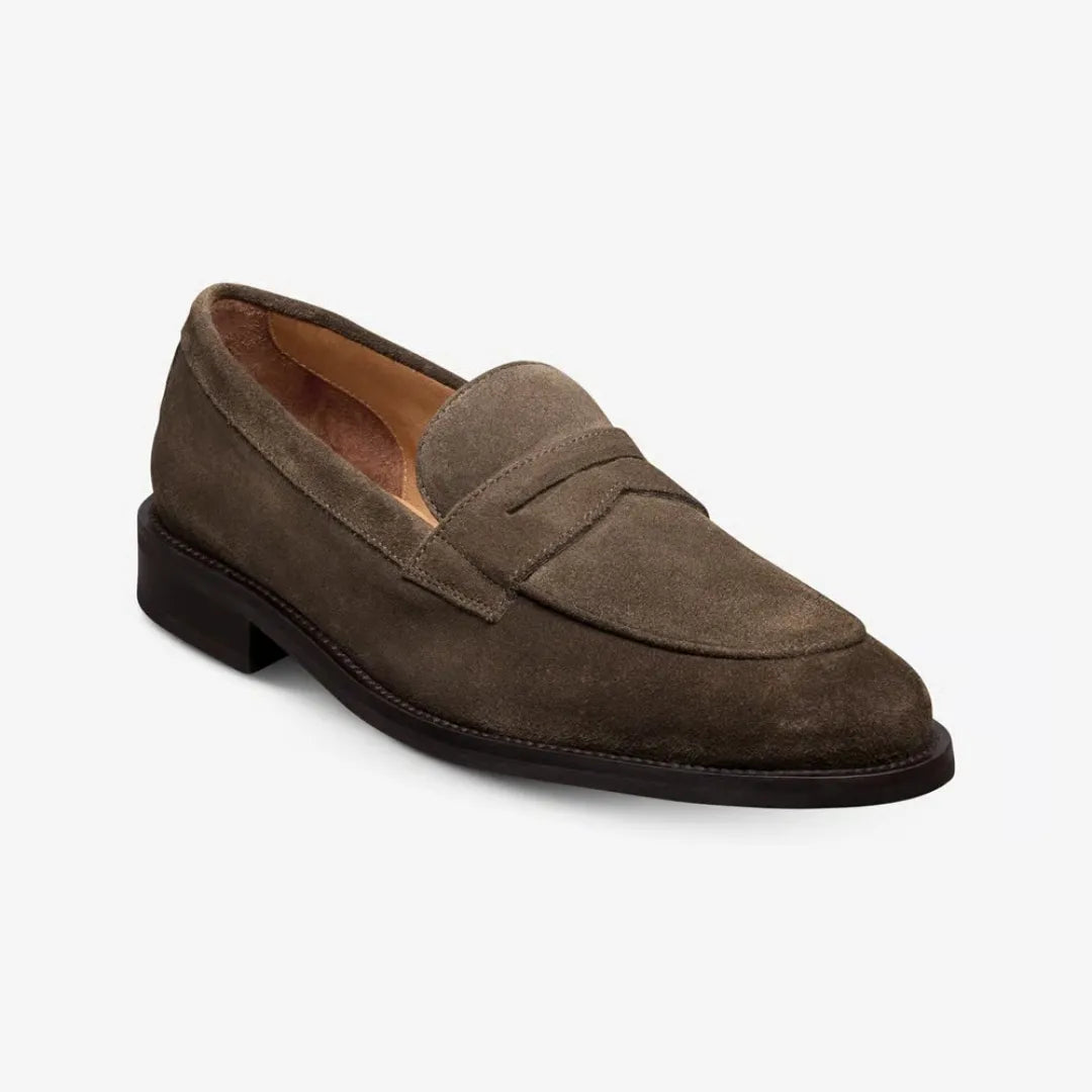 Maniago Suede Everyday Penny Loafer for Men - Suede Leather Penny Loafers
