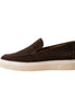 Malo Dark Suede Slip-On Sneaker for Men - Suede Slip-On Sneakers