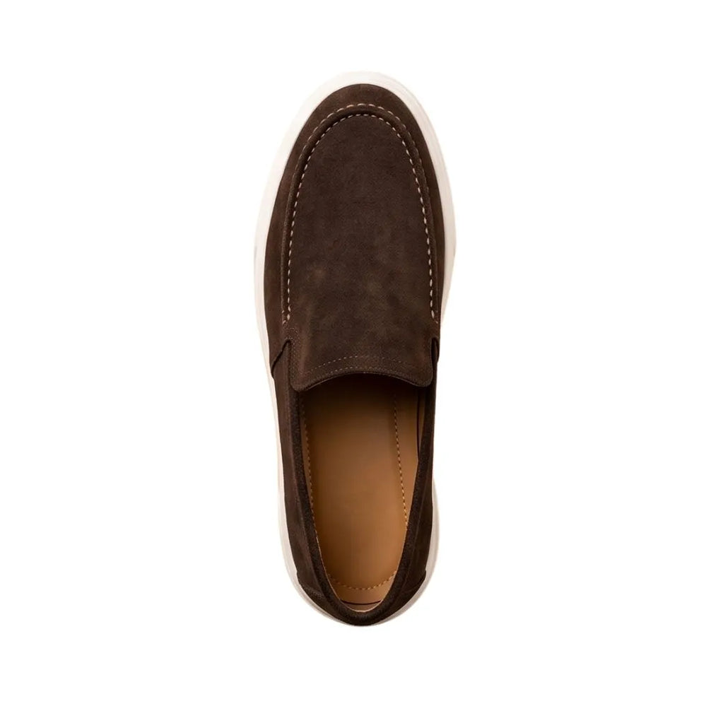 Malo Dark Suede Slip-On Sneaker for Men - Suede Slip-On Sneakers