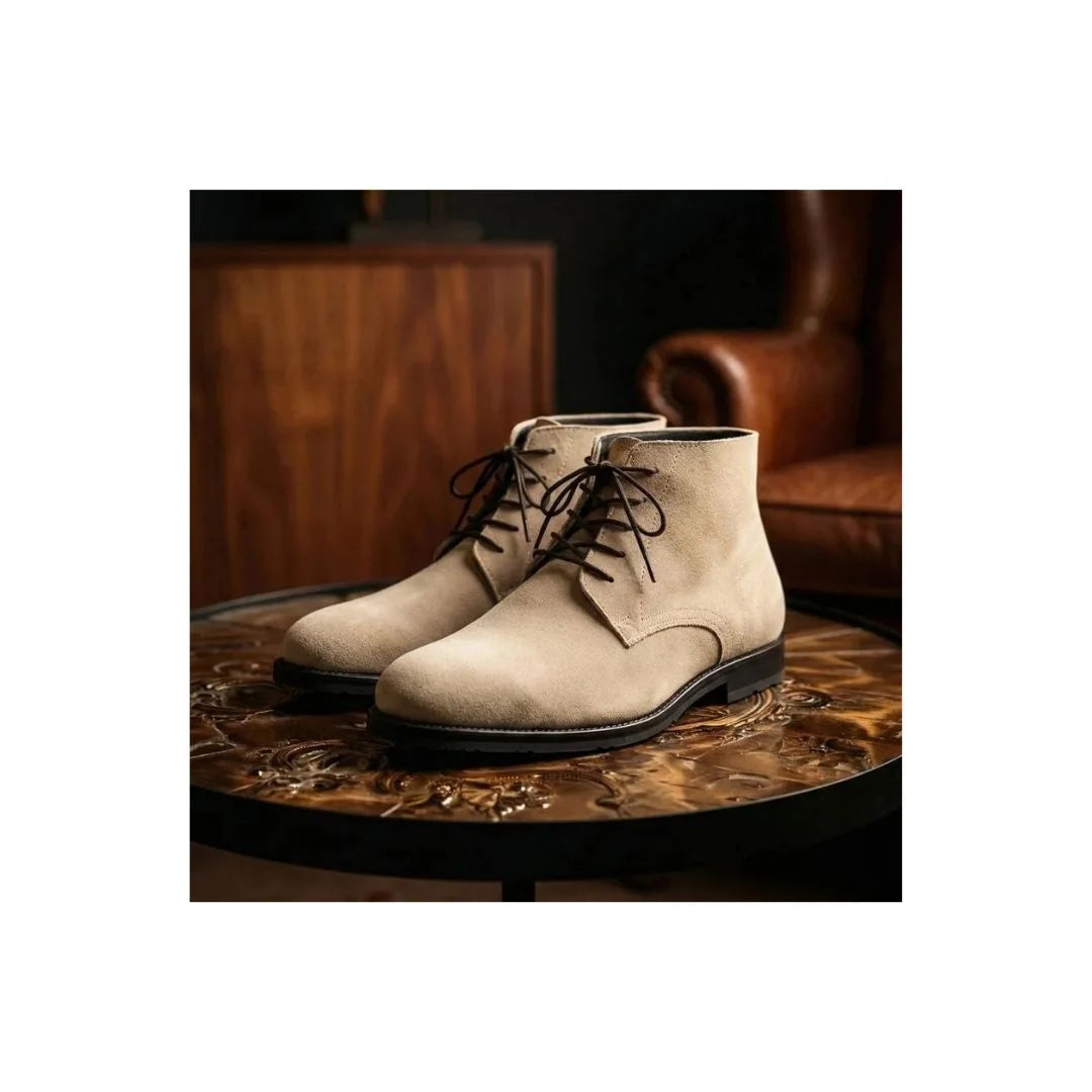Mainpat Light Suede Chukka Boot for Men - Suede Chukka Boots