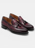Monrupino Burnished Apron Tassel Loafer for Men - Tassel Loafers