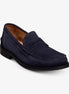 Manocalzati Deep-Nap Suede Penny Loafer for Men - Suede Penny Loafers