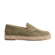 Meugliano Suede Penny Espadrille for Men - Suede Espadrille Loafers