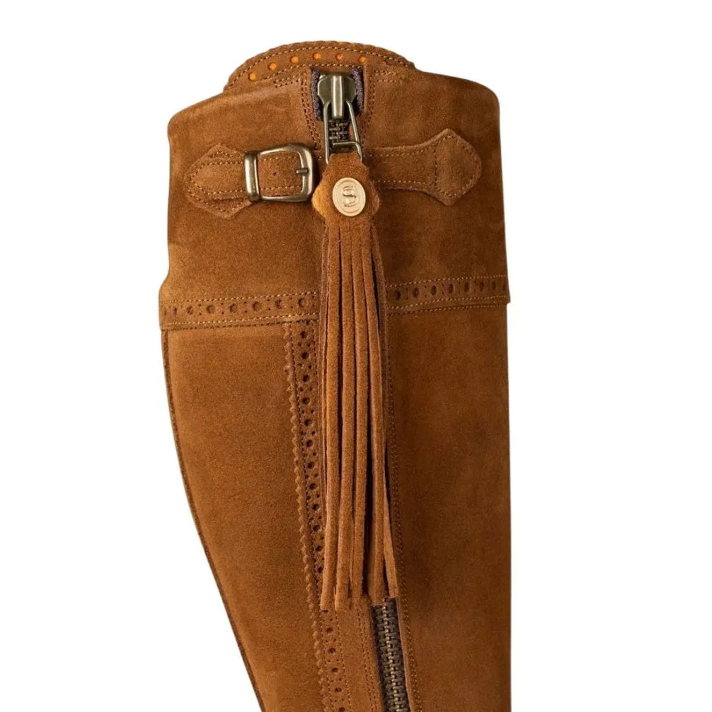 Madrigalejo Suede Tassel Spanish Riding Boot for Men - Spanish Riding Boots