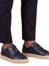 Molvena Textured Court Sneaker for Men - Textured Leather Sneakers