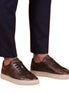 Marostega Perforated Court Sneaker for Men - Perforated Leather Sneakers