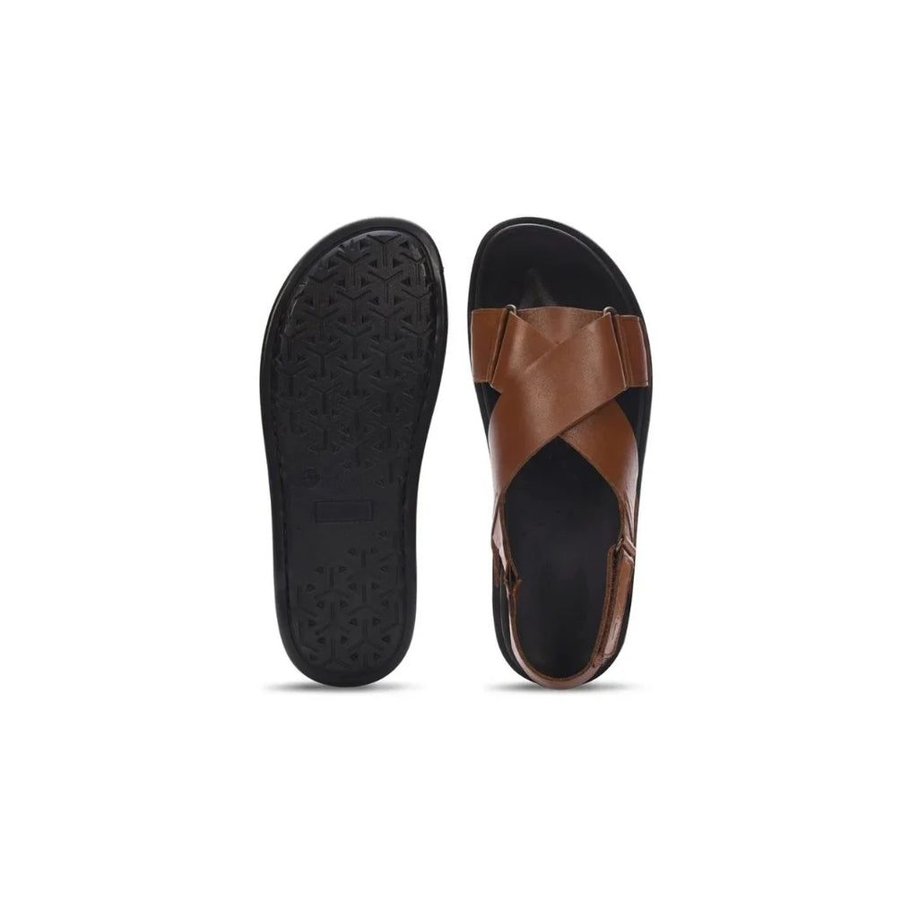 Marinella X-Strap Sandal for Men - Back-Strap Leather Sandals