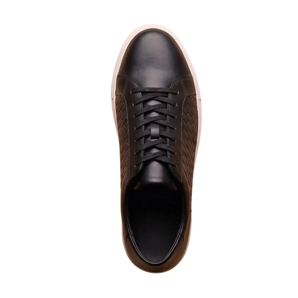 Morgano Grain Court Sneaker for Men - Leather Court Sneakers