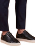 Morgano Grain Court Sneaker for Men - Leather Court Sneakers