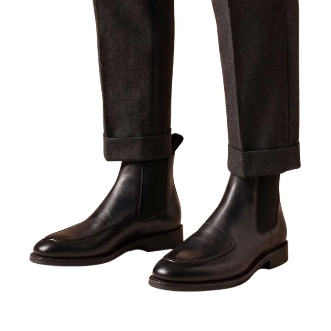 Mansue Apron Chelsea Chelsea Boot for Men - Leather Chelsea Boots