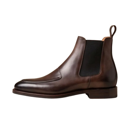 Maser Burnished Apron Chelsea Chelsea Boot for Men - Leather Chelsea Boots