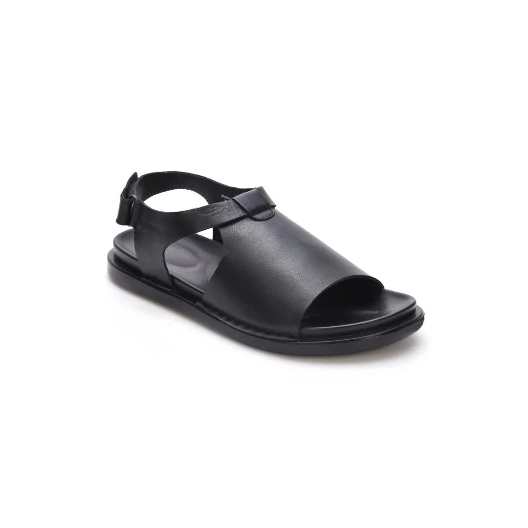 Morgat Wide-Band Wrap Sandal for Men - Ankle-Strap Leather Sandals