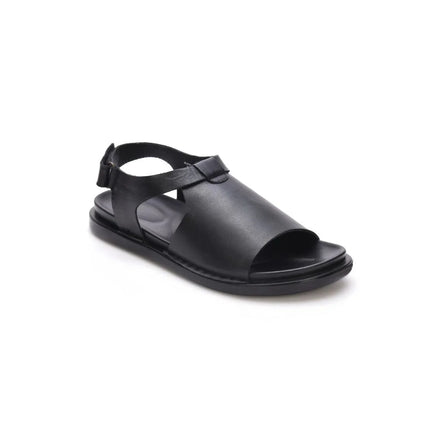 Morgat Wide-Band Wrap Sandal for Men - Ankle-Strap Leather Sandals