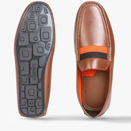 Moeche Stripe-Band Driver Driving Loafer for Men - Driving Loafers