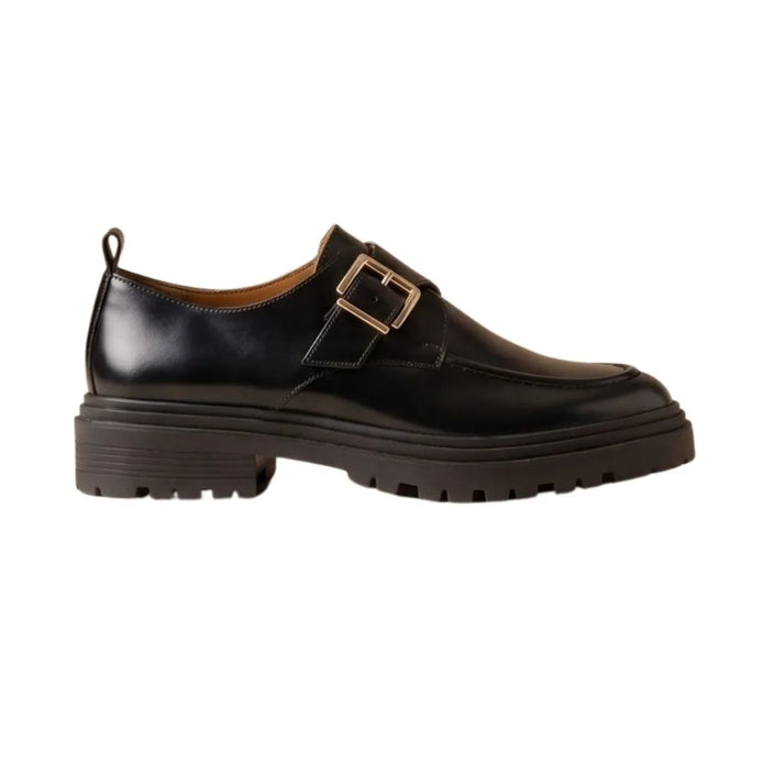 Monastier Lug-Sole Monk Single Monk for Men - Chunky Monk Strap Shoes