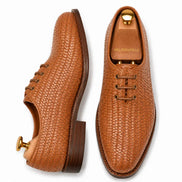 Morrigan Full-Woven Oxford // Mahogany Burgundy