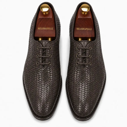 Morrigan Full-Woven Oxford // Mahogany Burgundy