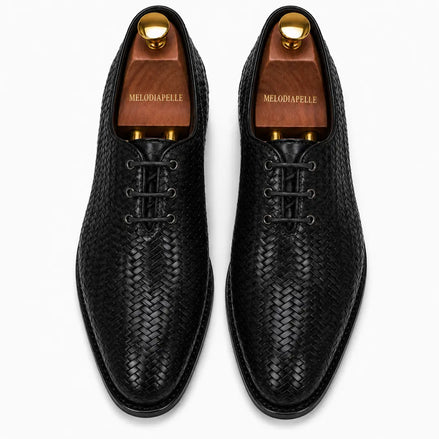 Morrigan Full-Woven Oxford // Mahogany Burgundy