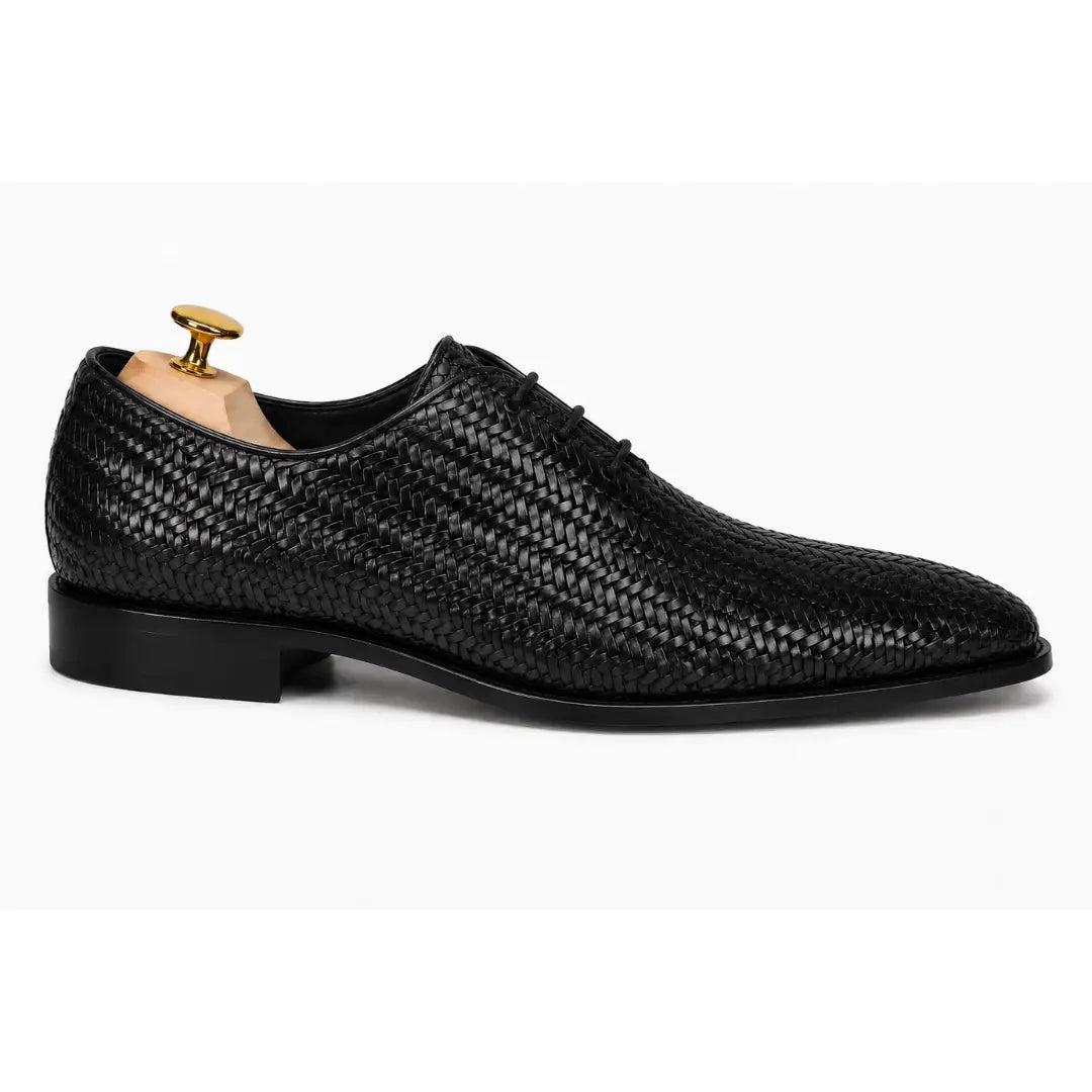 Morrigan Full-Woven Oxford // Mahogany Burgundy