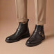 Mereto Buckle Chelsea Buckle Boot for Men - Monk-Buckle Chelsea Boots