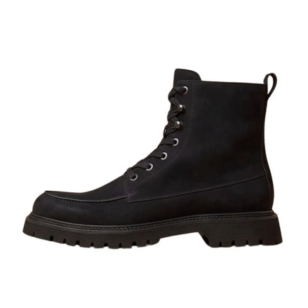 Moruzzo Suede Lug Lace-Up Lace-Up Boot for Men - Chunky Suede Boots