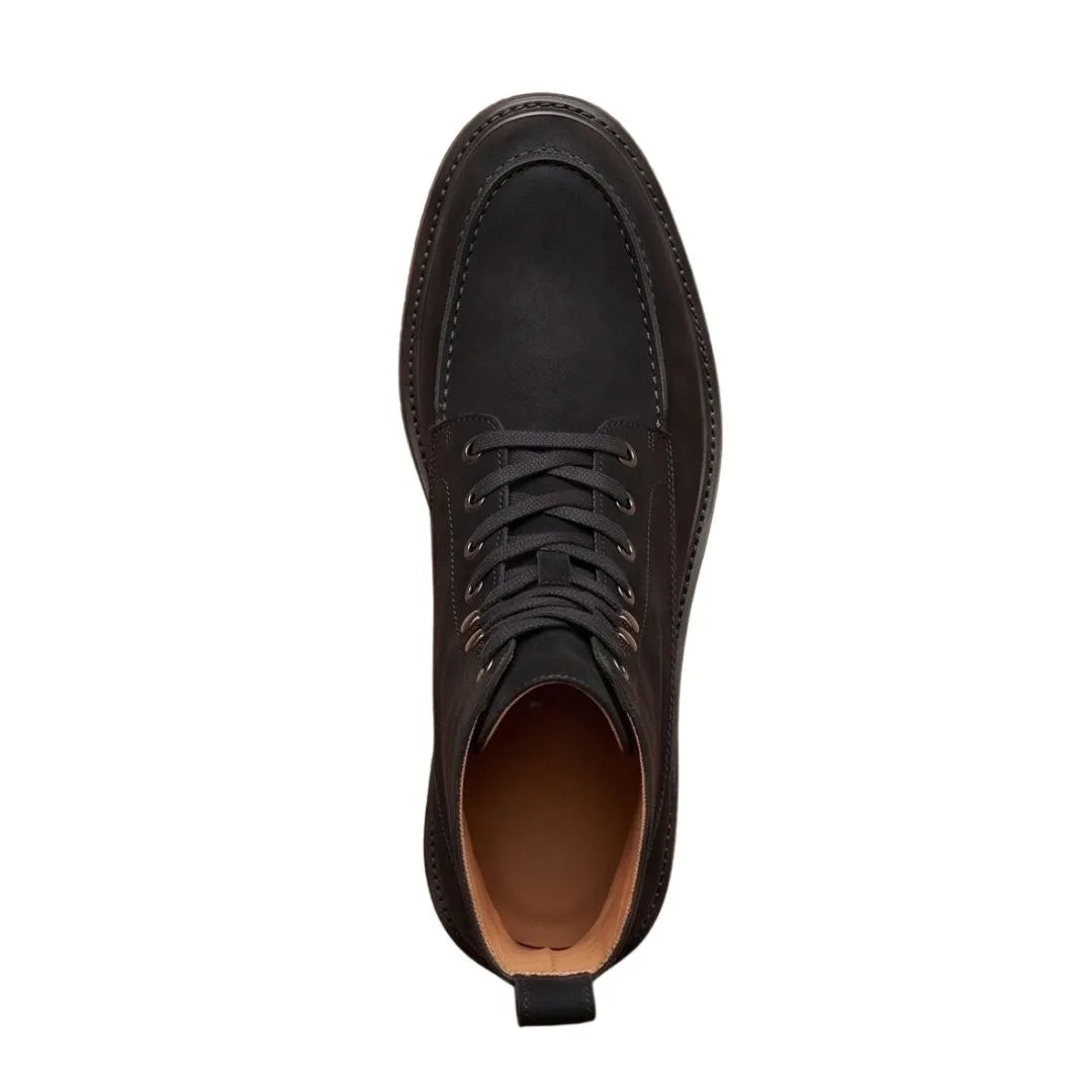 Moruzzo Suede Lug Lace-Up Lace-Up Boot for Men - Chunky Suede Boots